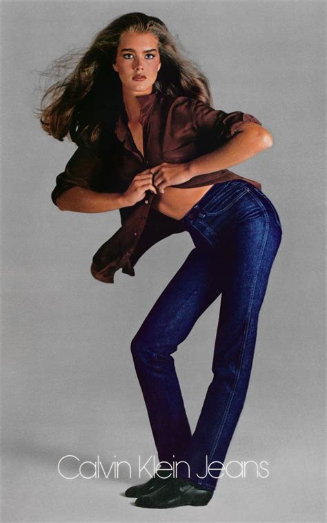 calvin klein jeans brooke shields